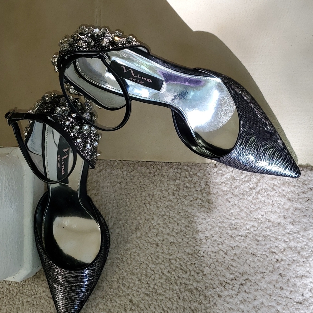 Prom Wedding Pumps Bridesmaid Party  Mother of the Bride Bling Shoes